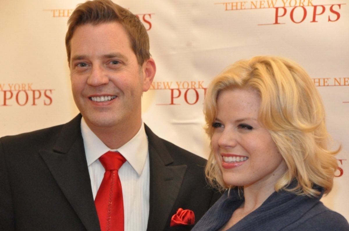 Lily Rudd, Santa Claus and Anna Swenson at John Tartaglia, Steven Reineke Join NY Pops in A CHARLIE BROWN CHRISTMAS; Megan Hilty & More Attend