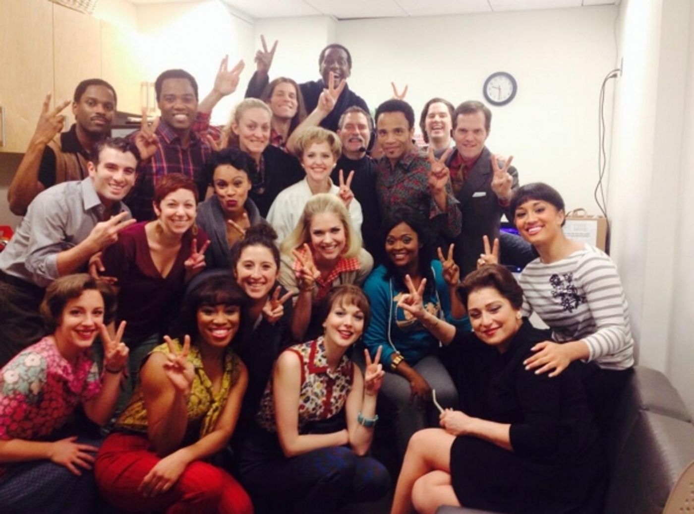 Photo Flash: Saturday Intermission Pics - Dec. 21 - Part 2 - Cast of Broadway's BEAUTIFUL Sends Well Wishes to Valisia LeKae; Plus CINDERELLA & More! Photo Flash: Saturday Intermission Pics - Dec. 21 - Part 2 - Cast of Broadway's BEAUTIFUL Sends Well Wishes to Valisia LeKae; Plus CINDERELLA & More! Image