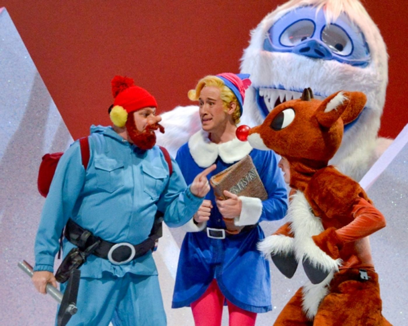 Photo Flash: First Look at RUDOLPH THE RED-NOSED REINDEER, Now Playing at Majestic Theatre Through 12/29  Image