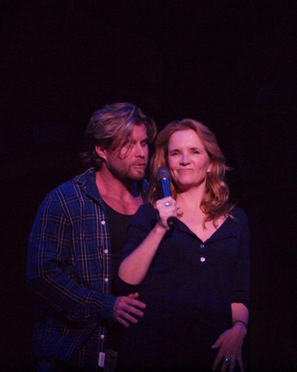 Craig Ramsay and Lea Thompson at 