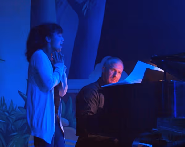 Jennifer Paz and Musical Director John Gentry Tennyson Photo