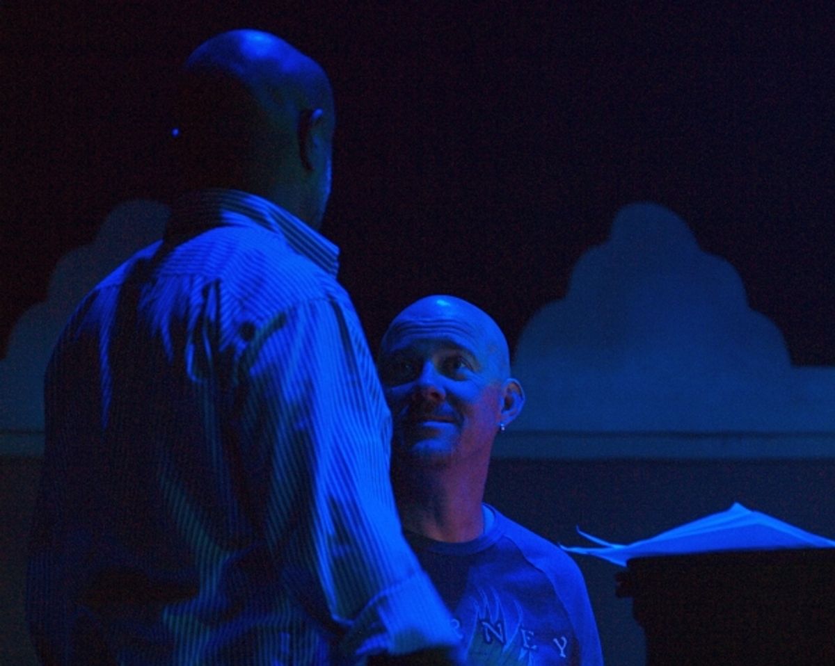 Director Jeffrey Polk with Musical Director Todd Schroeder at 