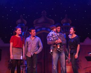 Isa Camille Briones, Jon Jon Briones, Cliffton Hall, and Deedee Magno Hall @ BroadwayWorld Isa Camille Briones, Jon Jon Briones, Cliffton Hall, and Deedee Magno Hall Photo