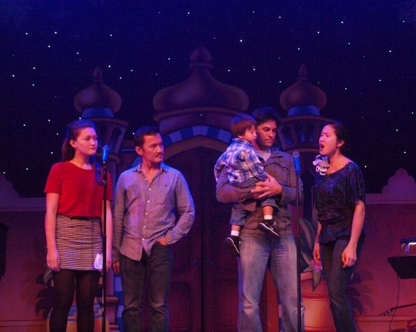 Isa Camille Briones, Jon Jon Briones, Cliffton Hall, and Deedee Magno Hall Photo