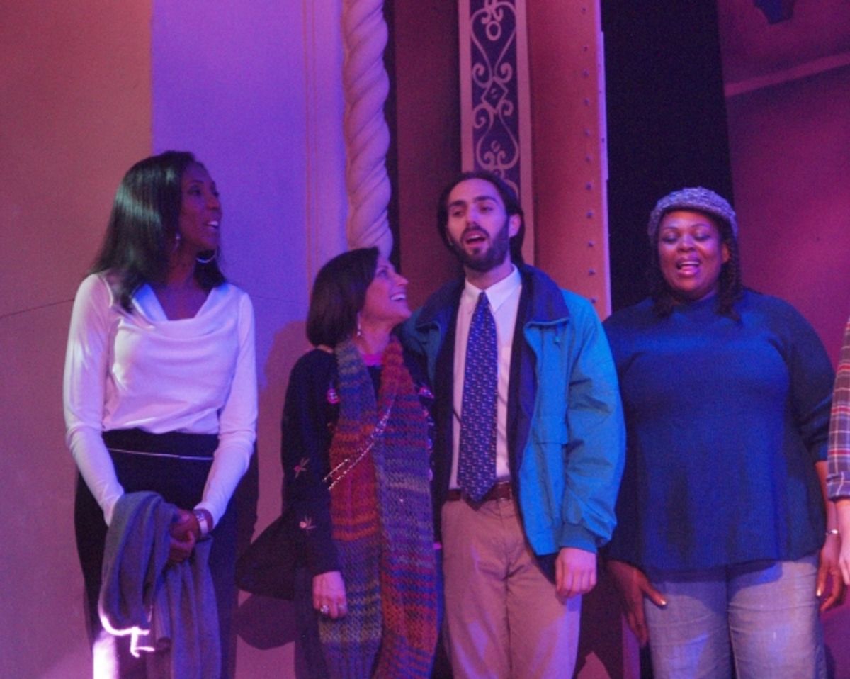 Nita Whitaker, Valerie Perri, Jack Lipson, and Gwen Stewart at 