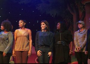 Yvette Cason, Dawnn Lewis, Joan Ryan, Loretta Devine, and Nicole Parker @ BroadwayWorld Yvette Cason, Dawnn Lewis, Joan Ryan, Loretta Devine, and Nicole Parker Photo