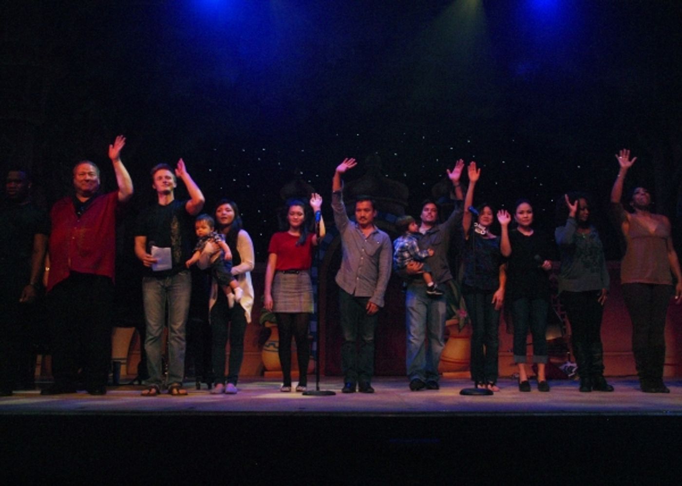 Photo Coverage: A Relief Benefit Concert for the Philippines Rehearsal at the Pasadena Playhouse  Image