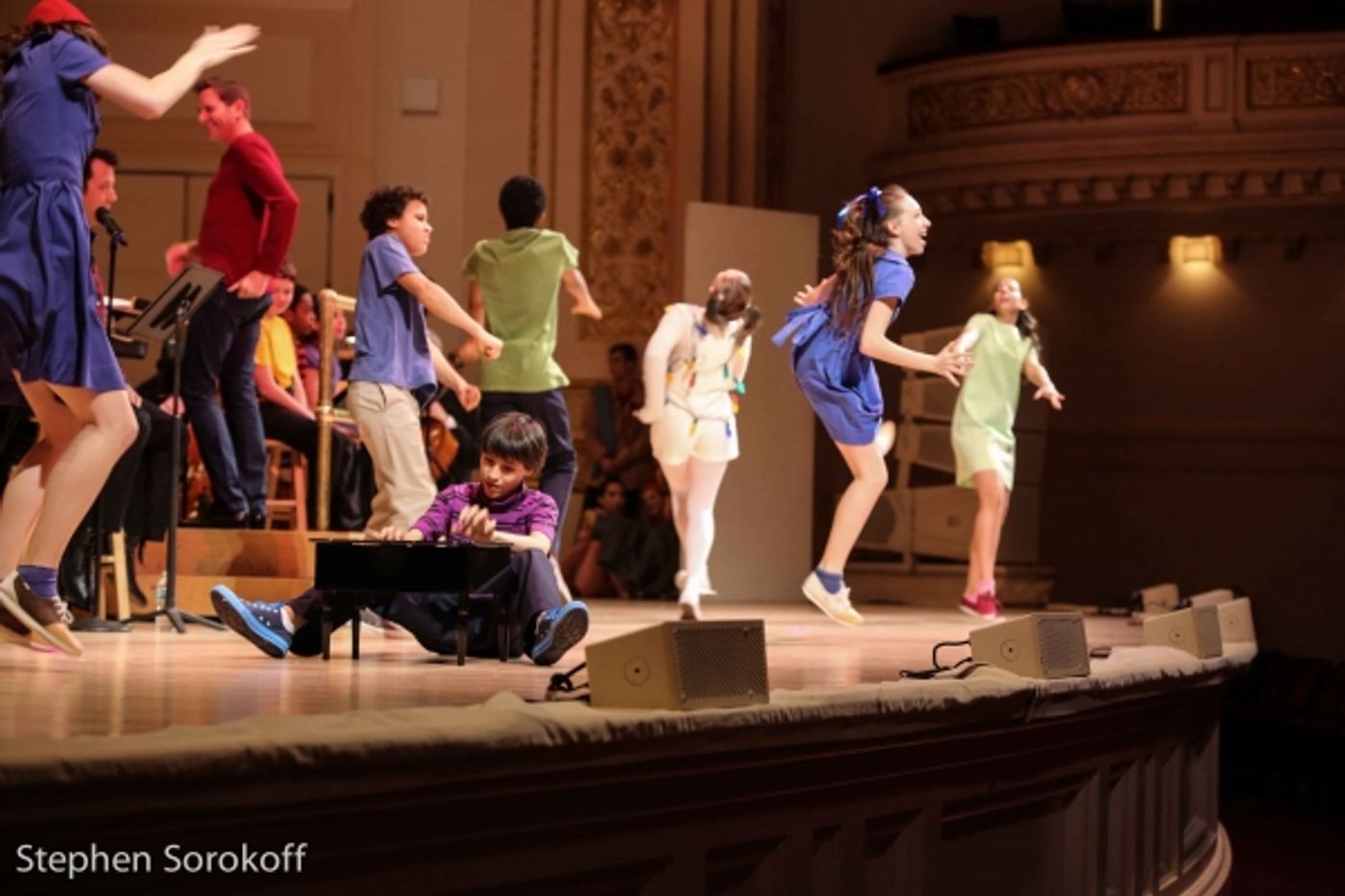 Photo Coverage: In Rehearsal with the NY Pops for A CHARLIE BROWN CHRISTMAS  Image