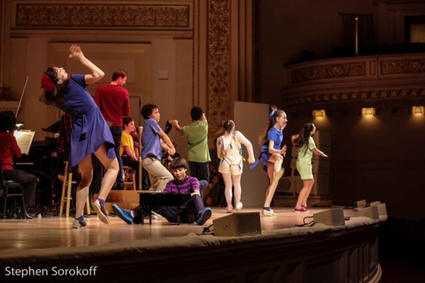 Photo Coverage: In Rehearsal with the NY Pops for A CHARLIE BROWN CHRISTMAS  Image