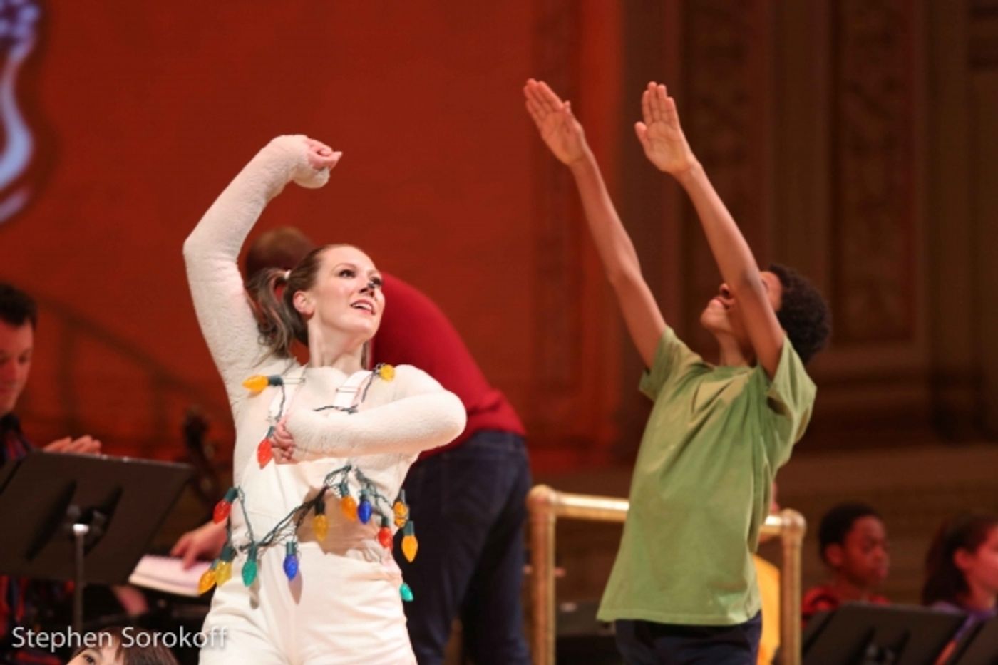 Photo Coverage: In Rehearsal with the NY Pops for A CHARLIE BROWN CHRISTMAS  Image