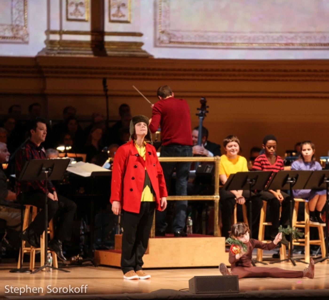 Photo Coverage: In Rehearsal with the NY Pops for A CHARLIE BROWN CHRISTMAS  Image