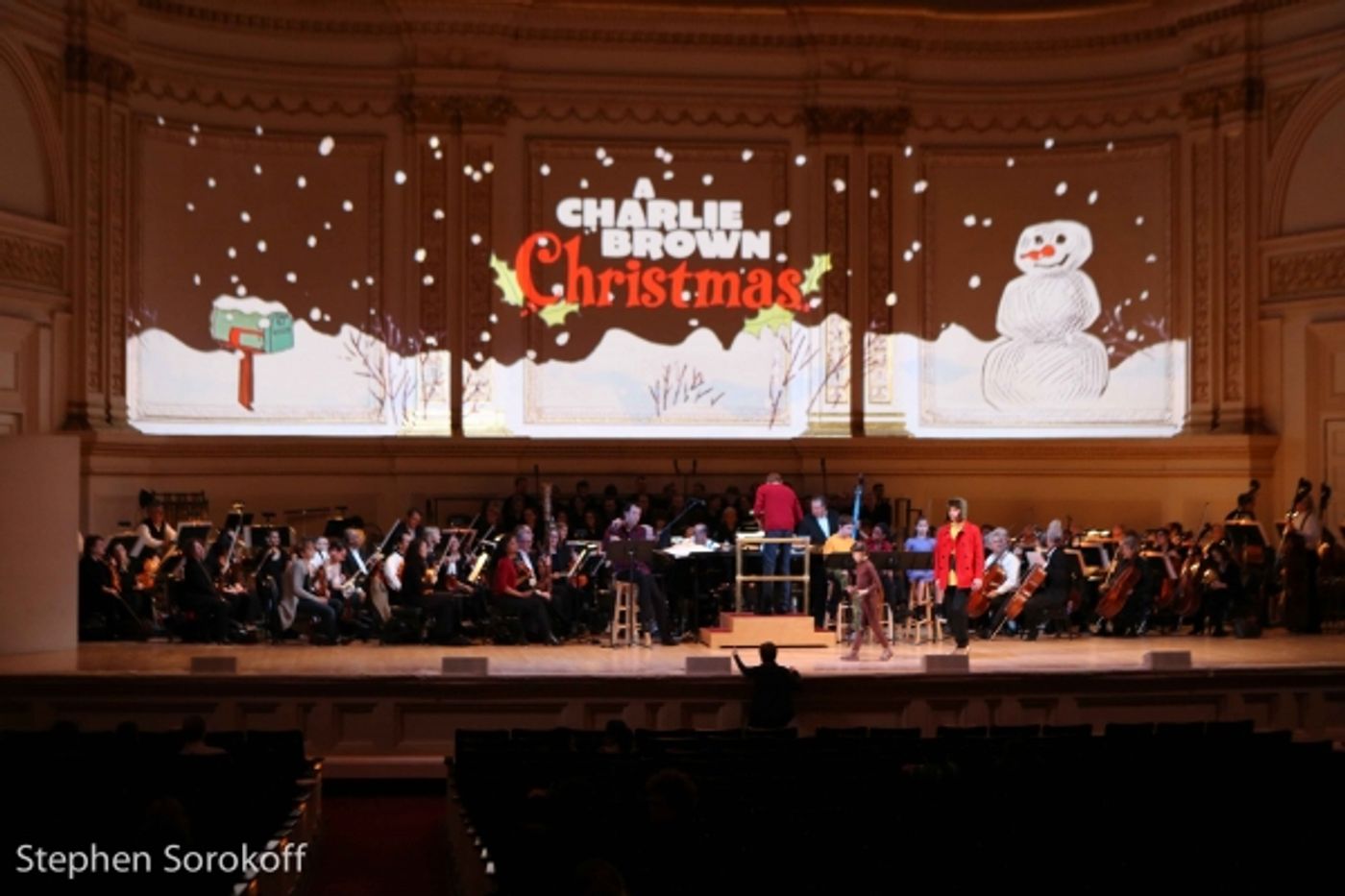 Photo Coverage: In Rehearsal with the NY Pops for A CHARLIE BROWN CHRISTMAS  Image