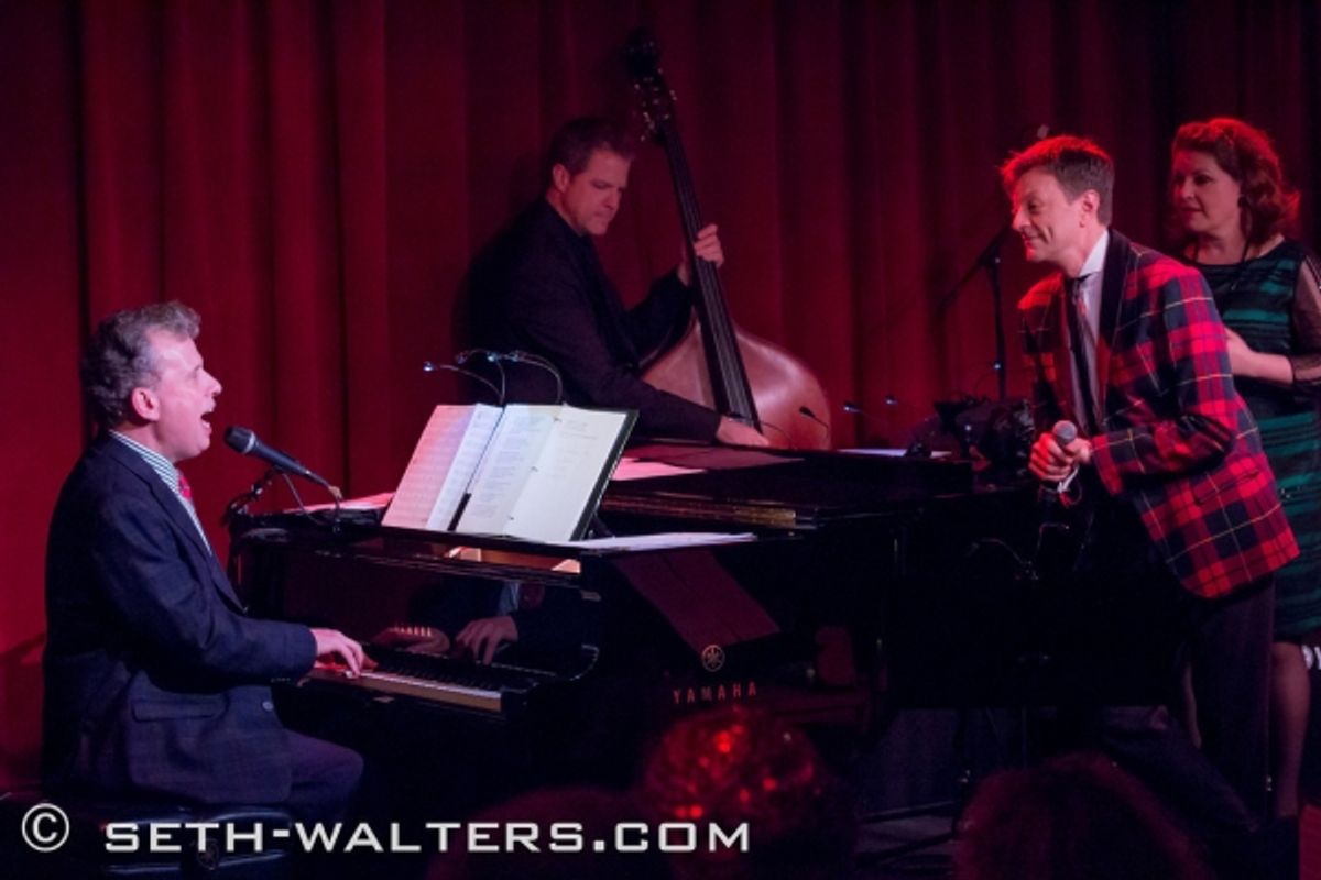 Billy Stritch, Klea Blackhurst, Jim Caruso at 