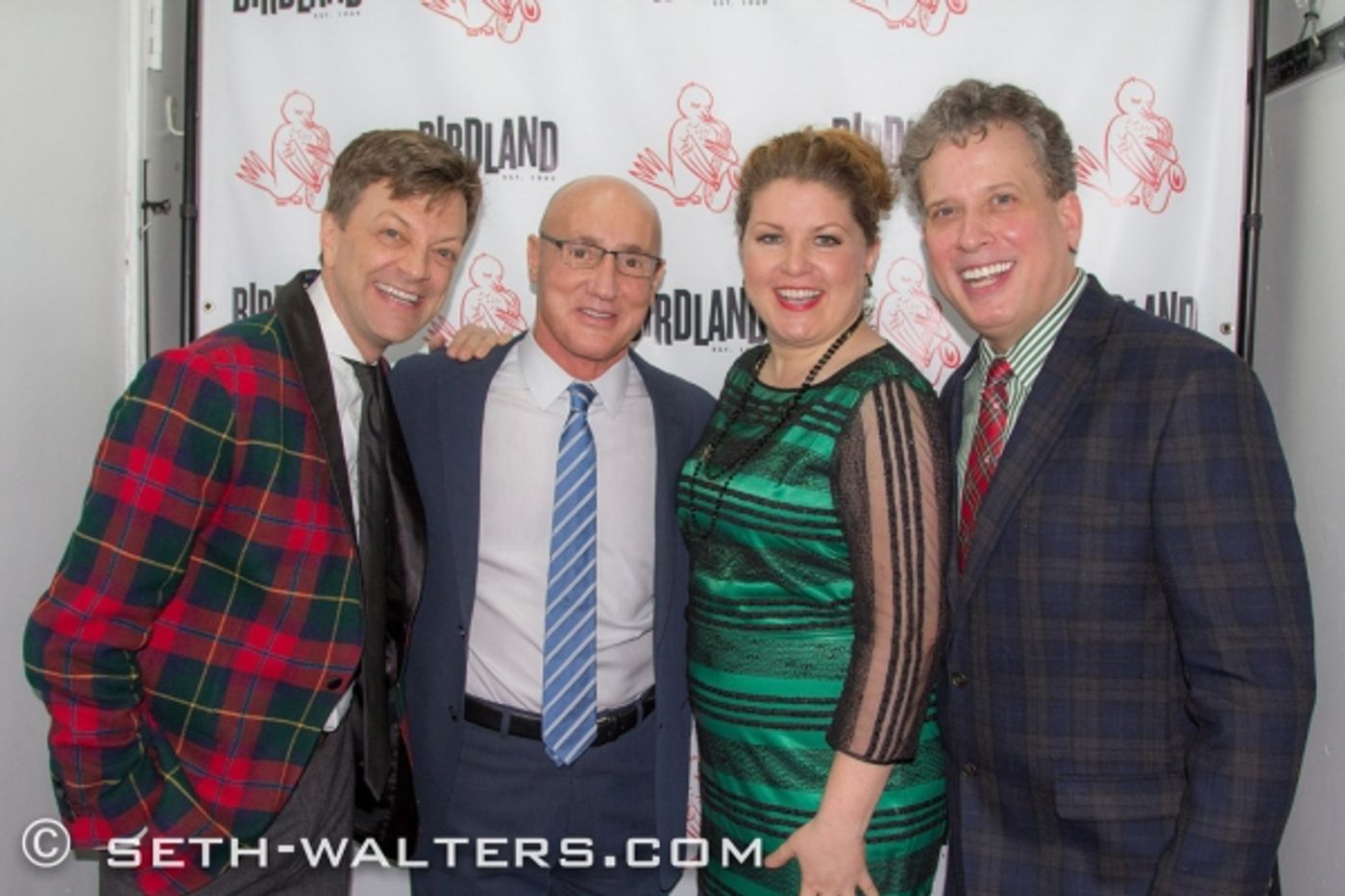 Photo Flash: A SWINGING BIRDLAND CHRISTMAS with Klea Blackhurst, Jim Caruso, Billy Stritch & More  Image