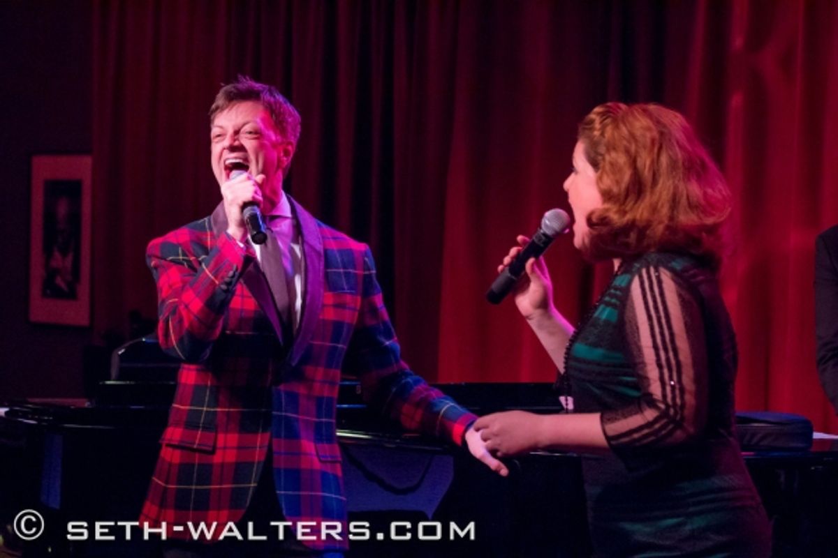 Jim Caruso, Klea Blackhurst at 