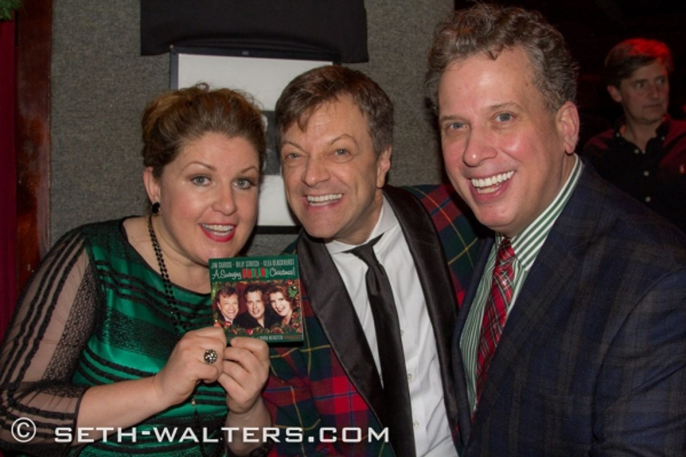 Photo Flash: A SWINGING BIRDLAND CHRISTMAS with Klea Blackhurst, Jim Caruso, Billy Stritch & More  Image