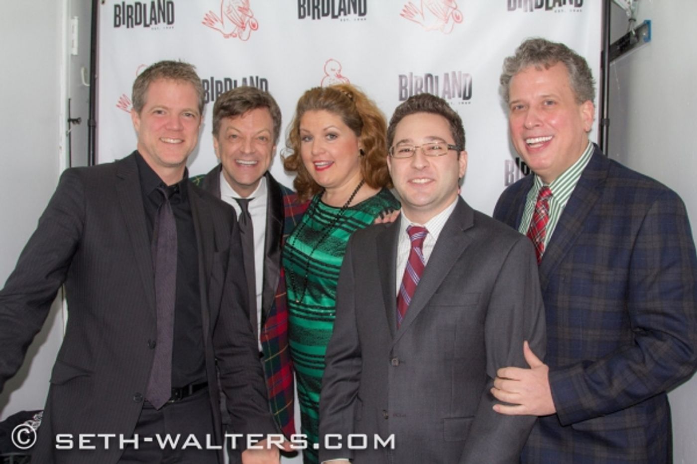 Photo Flash: A SWINGING BIRDLAND CHRISTMAS with Klea Blackhurst, Jim Caruso, Billy Stritch & More  Image