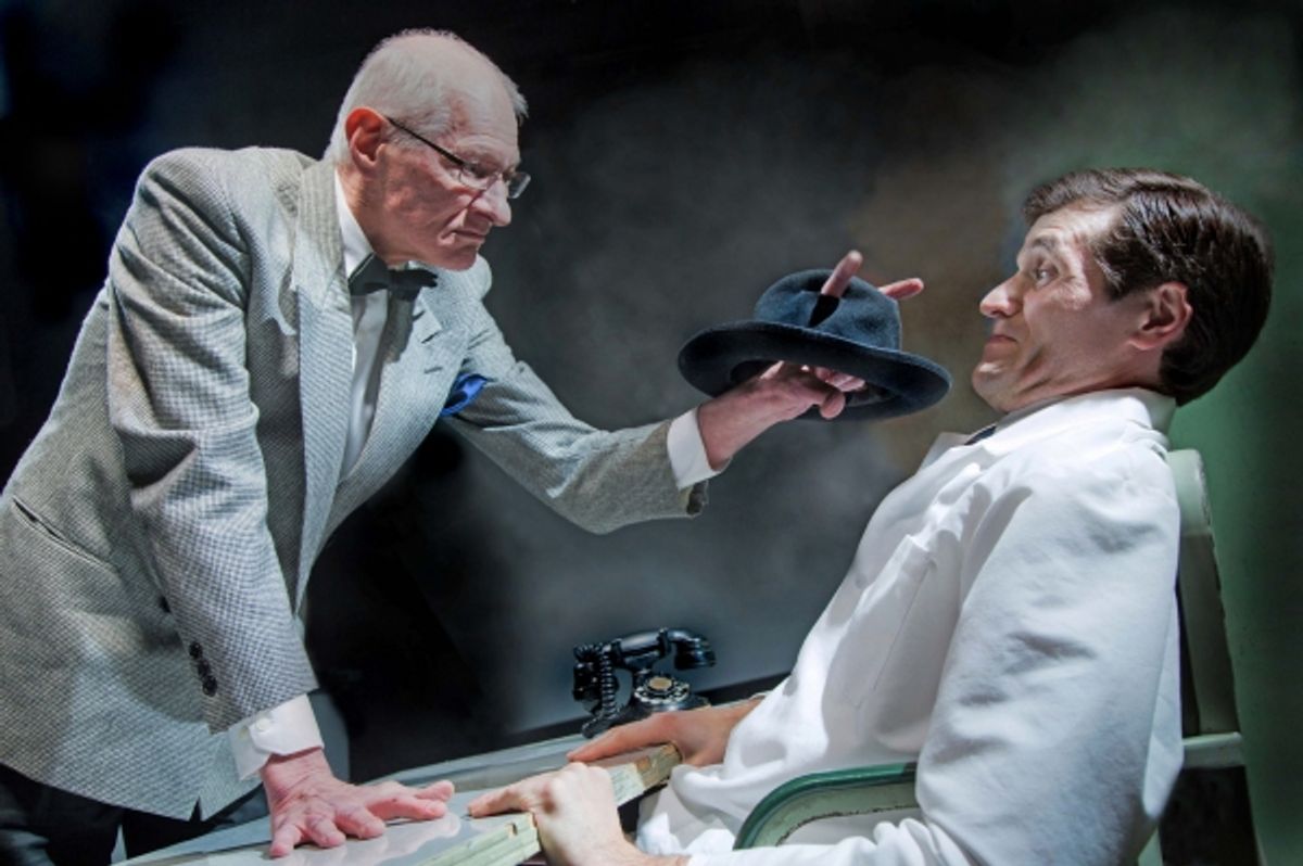 Dr. Chumley (Denis Latkowski) and Dr. Lyman (Chris Cotterman) at 
