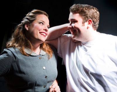 Myrtle Mae (Karina Ferry) and Duane Wilson (Colin Holmes) Photo