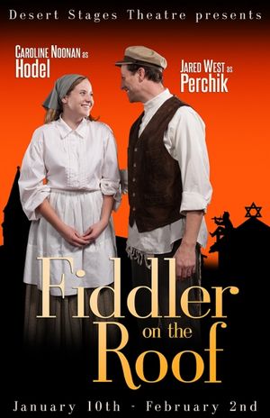 Caroline Noonan as Hodel and Jared West as Perchik @ BroadwayWorld Caroline Noonan as Hodel and Jared West as Perchik Photo