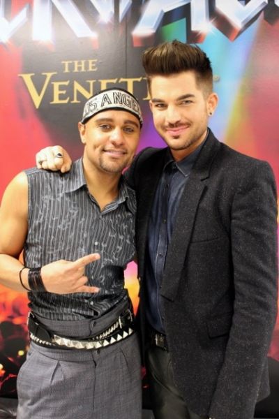 Terrance Spencer, Adam Lambert Photo