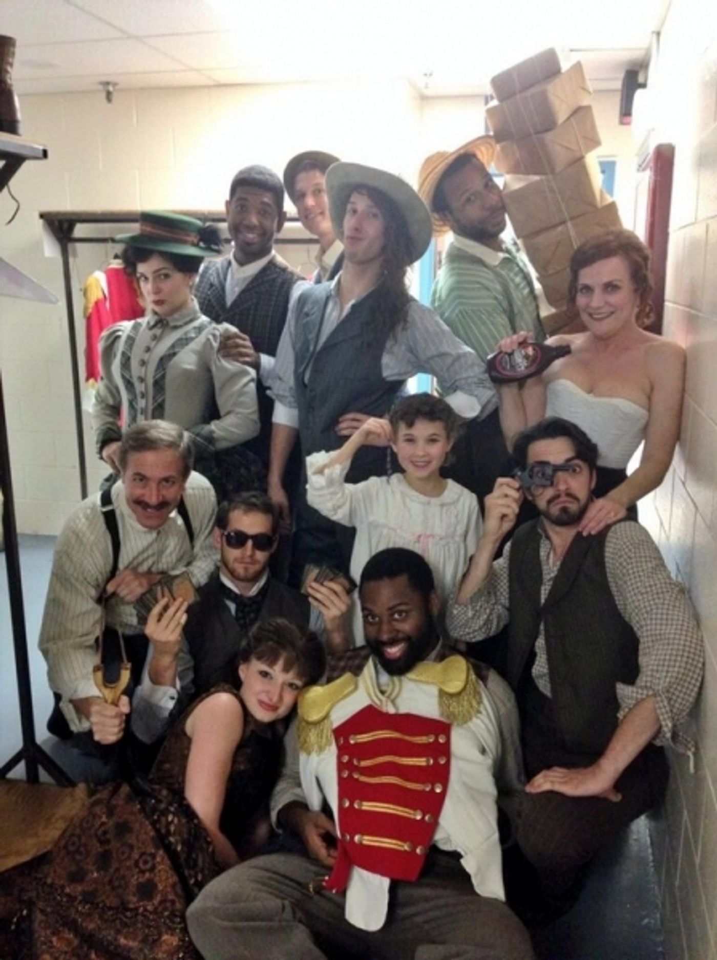 Photo Flash: Saturday Intermission Pics, Dec 28 - BIG FISH Rounds Out 2013 with Last SIP and More!  Image