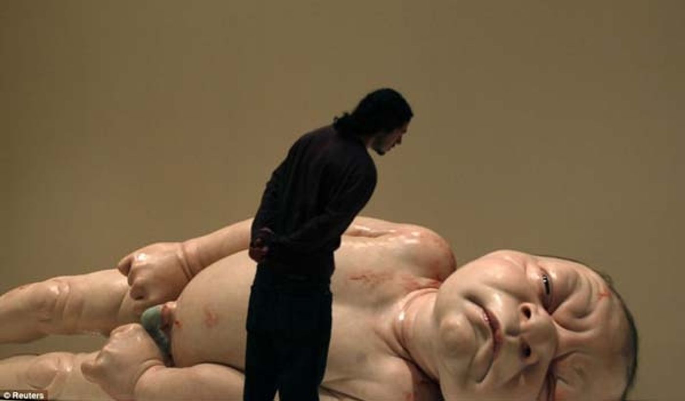 Photo Flash: Ron Mueck - Is it Real, or is it Art?  Image