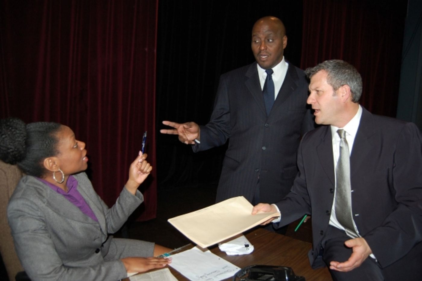 Photo Flash: Meet the Cast of Players Guild of Leonia's RACE Photo Flash: Meet the Cast of Players Guild of Leonia's RACE Image