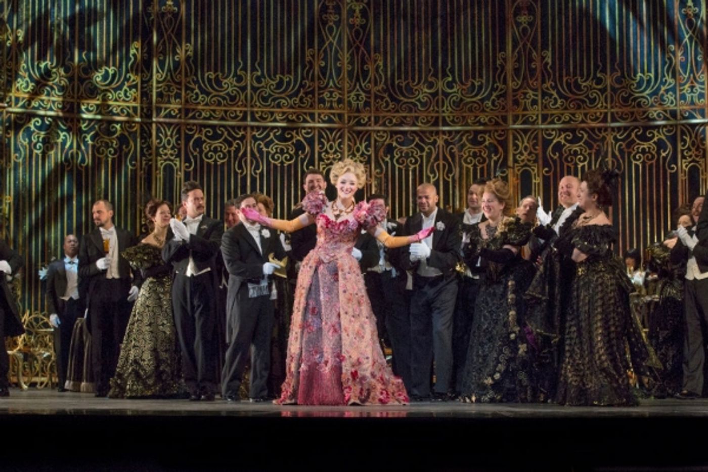 Photo Flash: First Look at Danny Burstein and Betsy Wolfe and More in The Met's DIE FLEDERMAUS  Image