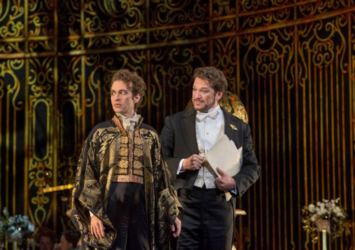 Anthony Roth Costanzo and Paulo Szot  at 