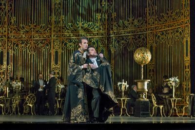 Anthony Roth Costanzo and Paulo Szot Photo