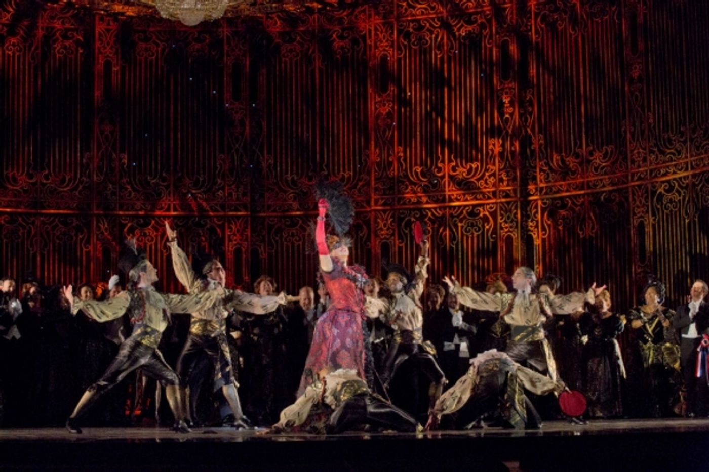 Photo Flash: First Look at Danny Burstein and Betsy Wolfe and More in The Met's DIE FLEDERMAUS  Image