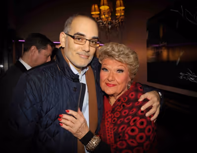 Christopher Mazzelli &amp; Marilyn Maye Photo