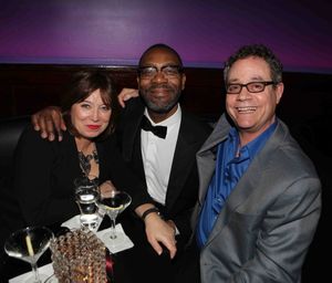 Lisa Makin, Lenny Henry, Mark Sendroff Photo