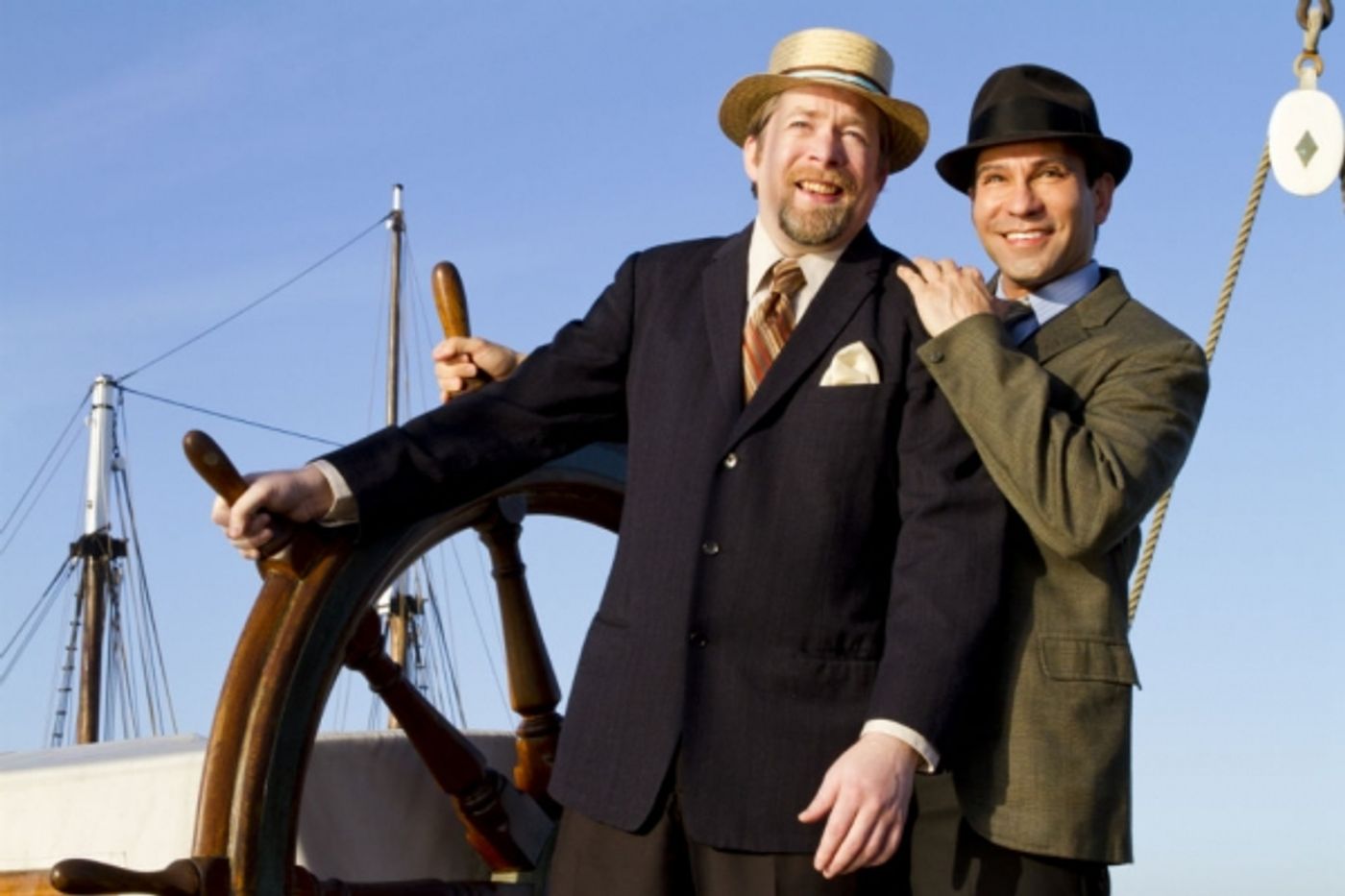 Photo Flash: Sneak Peek at Rudy Guerrero and Bill Fahrner in Theatre Rhino's ROAD SHOW Photo Flash: Sneak Peek at Rudy Guerrero and Bill Fahrner in Theatre Rhino's ROAD SHOW Image