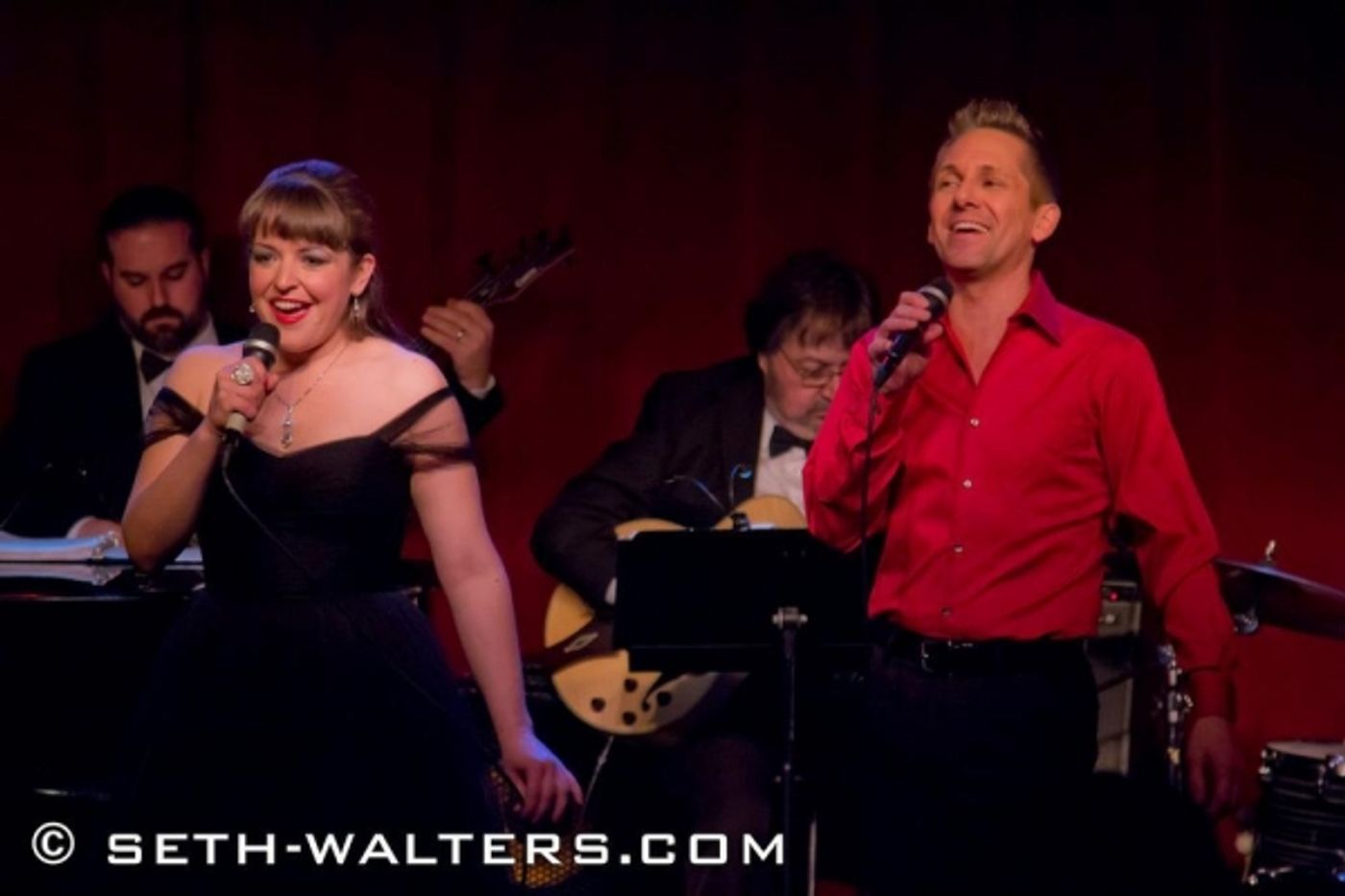 Photo Flash: Jenna Esposito & Jim Van Slyke Perform Music of Connie Francis and Neil Sedaka at Birdland  Image