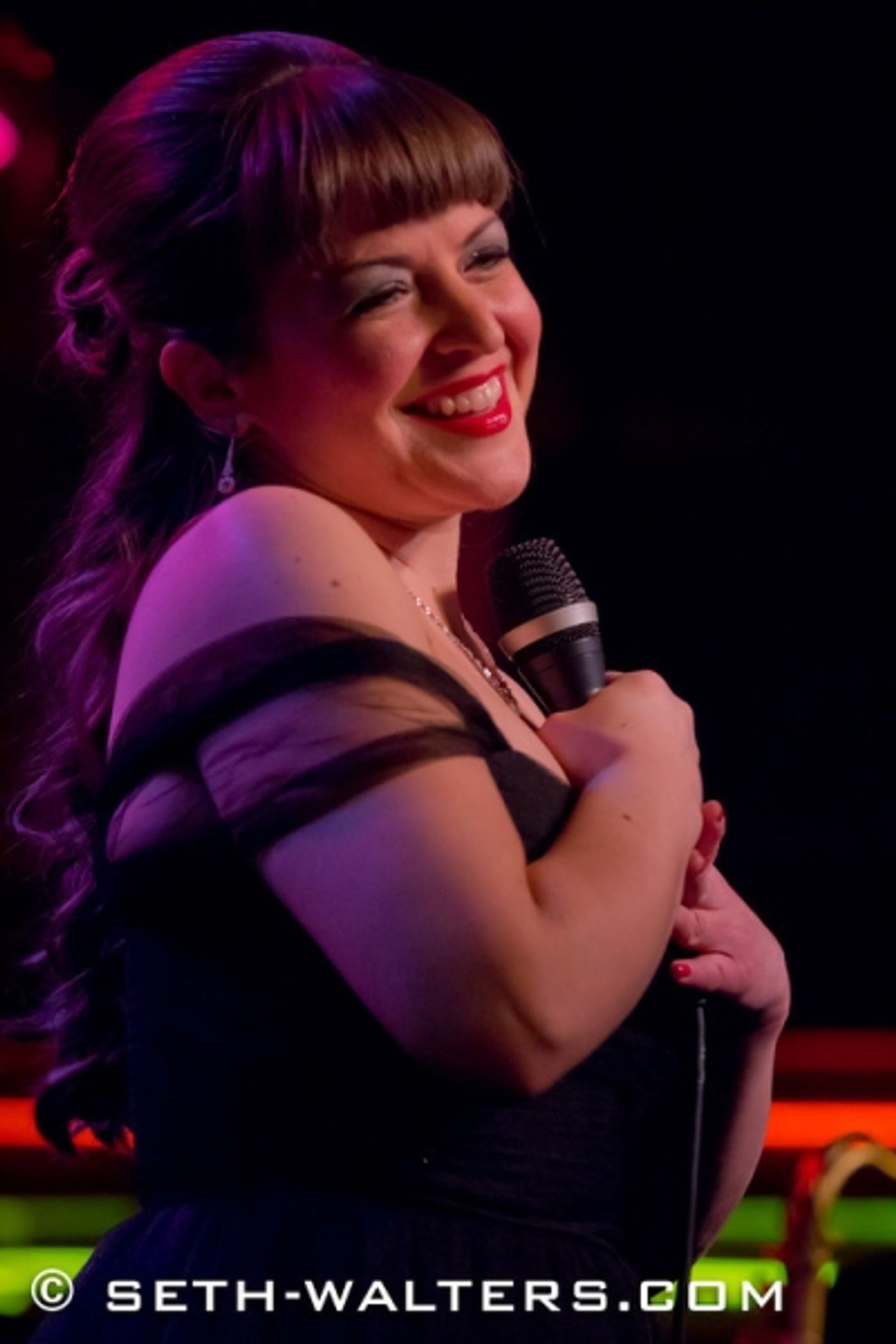 Photo Flash: Jenna Esposito & Jim Van Slyke Perform Music of Connie Francis and Neil Sedaka at Birdland  Image