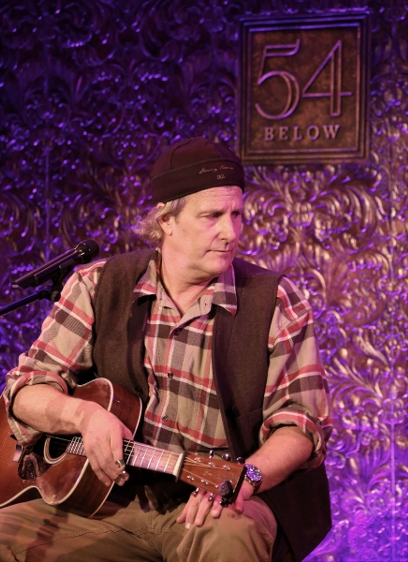 Photo Coverage: In Rehearsal with Jeff Daniels at 54 Below!  Image