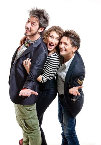 Paolo Ruffini, Beatrice Baldaccini e Manuel Frattini Photo