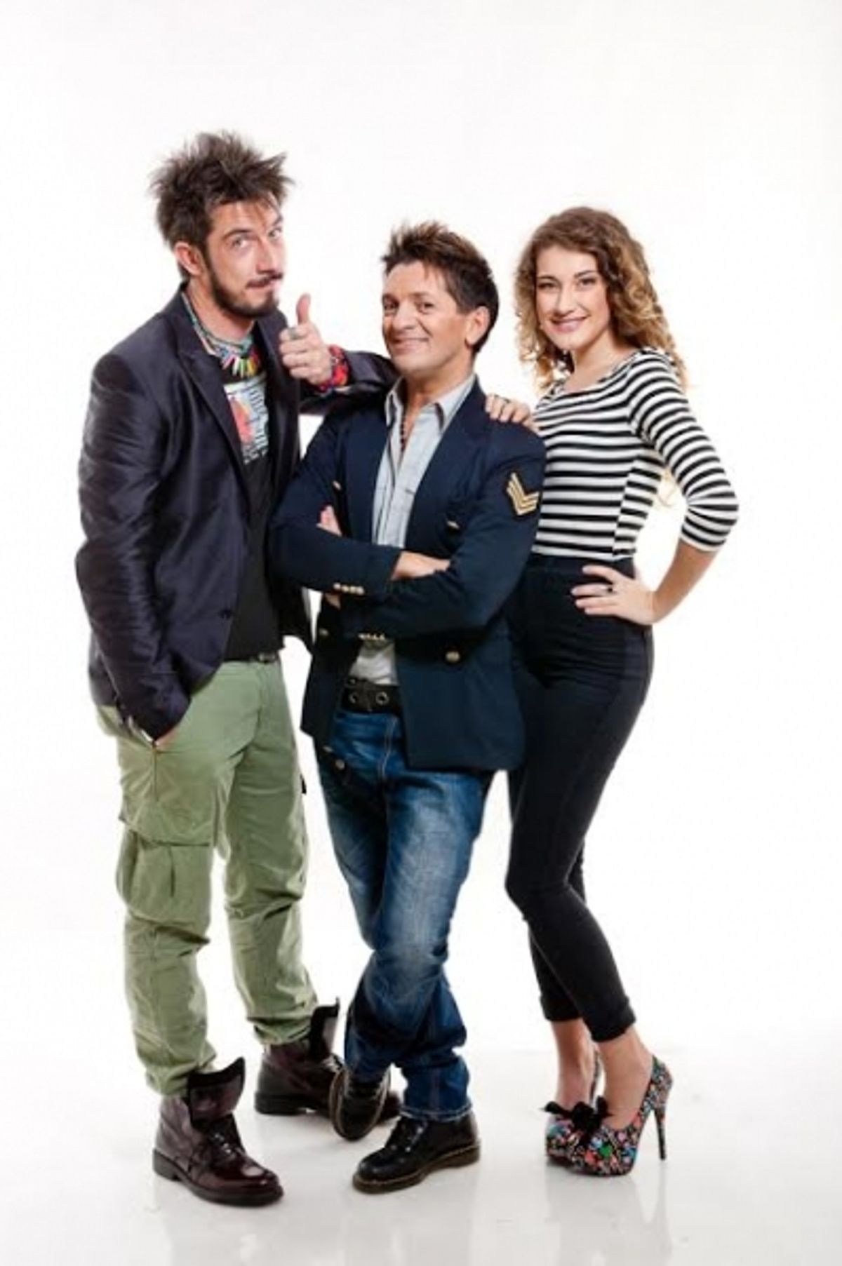 Paolo Ruffini, Manuel Frattini e Beatrice Baldaccini at 