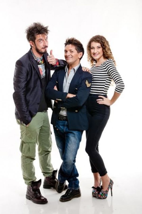Paolo Ruffini, Manuel Frattini e Beatrice Baldaccini Photo