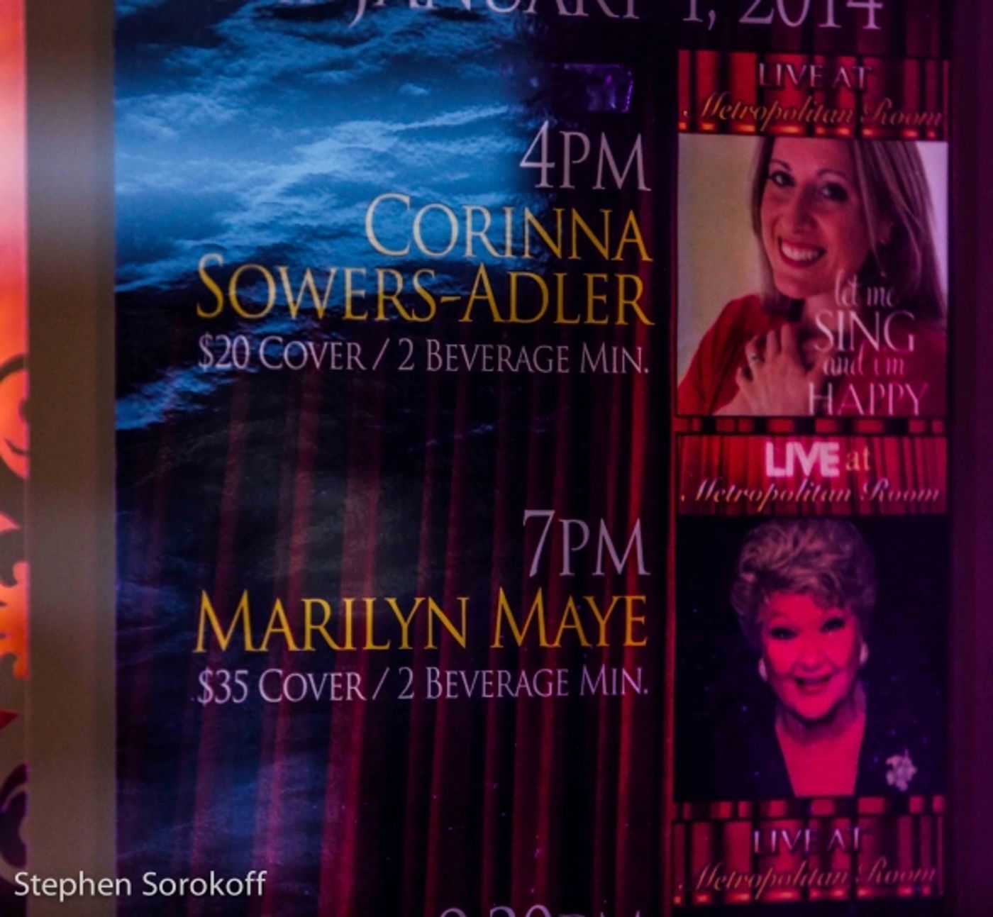 Photo Coverage: Corinna Sowers-Adler Brings LET ME SING AND I'M HAPPY to The Metropolitan Room  Image
