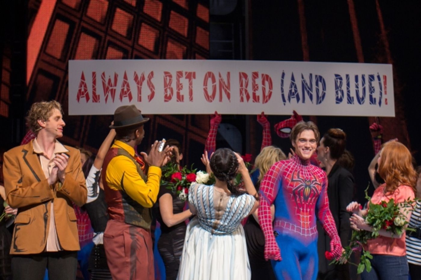 Photo Coverage: SPIDER-MAN: TURN OFF THE DARK Takes Final Flight on Broadway; Inside Closing Night Curtain Call!  Image