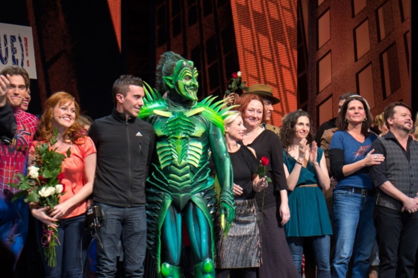 Photo Coverage: SPIDER-MAN: TURN OFF THE DARK Takes Final Flight on Broadway; Inside Closing Night Curtain Call!  Image
