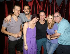 Krysta Rodriguez, Bryce Rhyness, Zachary Levi, Kristoffer Cusick, Sara Chase and Blake Hammond @ BroadwayWorld Krysta Rodriguez, Bryce Rhyness, Zachary Levi, Kristoffer Cusick, Sara Chase and Blak Photo