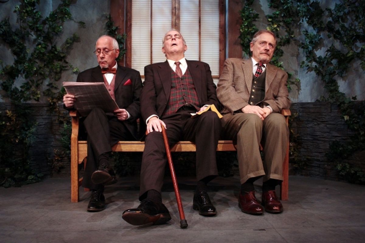 George Loizides, Cyrus Newitt and Tom Gustin at 