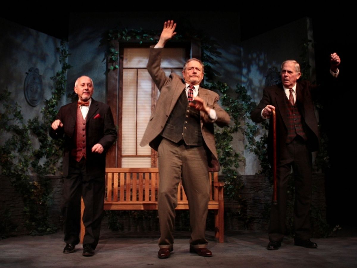 George Loizides, Cyrus Newitt and Tom Gustin at 