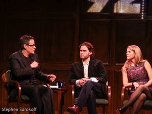 Adam Guettel, Steven Pasquale, Kelly O''Hara Photo