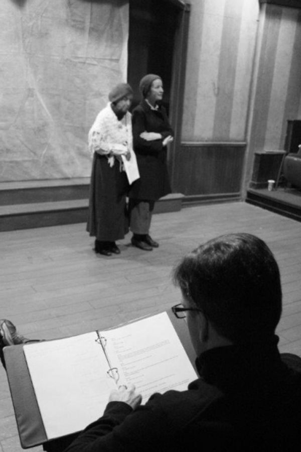 Director Dave Elliott, Wendy Merritt,
Alyssa Simon Photo