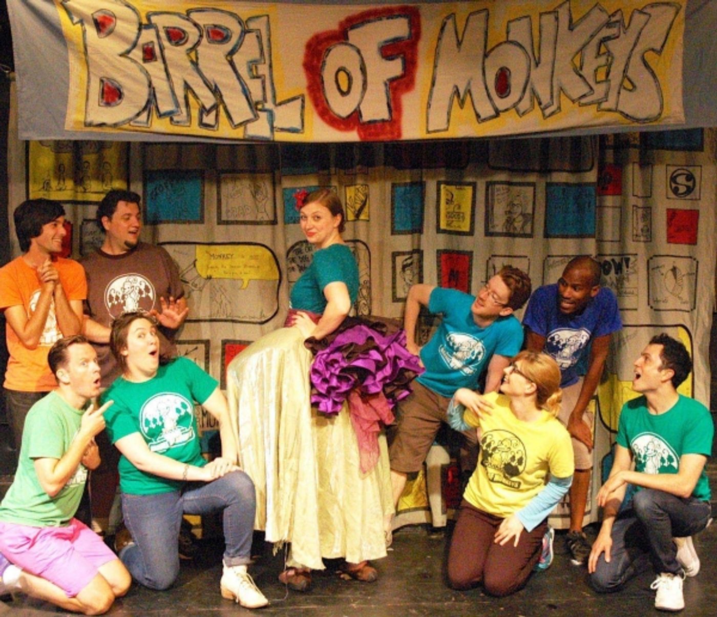 Photo Flash: First Look at Barrel of Monkeys' THAT'S WEIRD, GRANDMA: BEHIND THE [MONKEY] MUSIC  Image